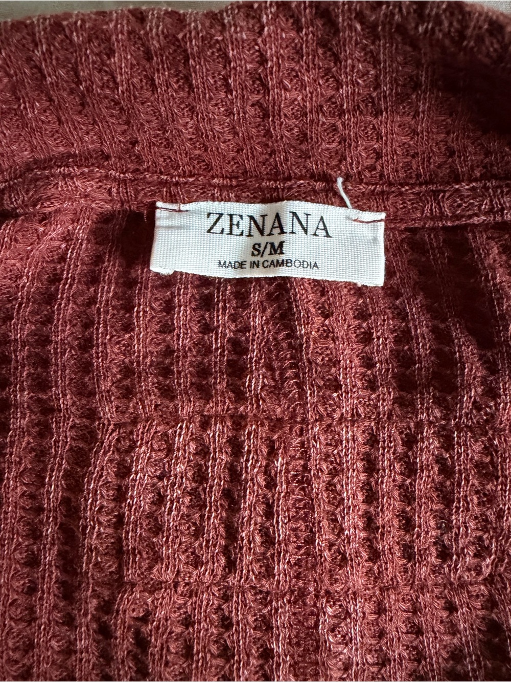 Washed deep burgundy-acid wash Shacket - Women's - Picture 4 of 4